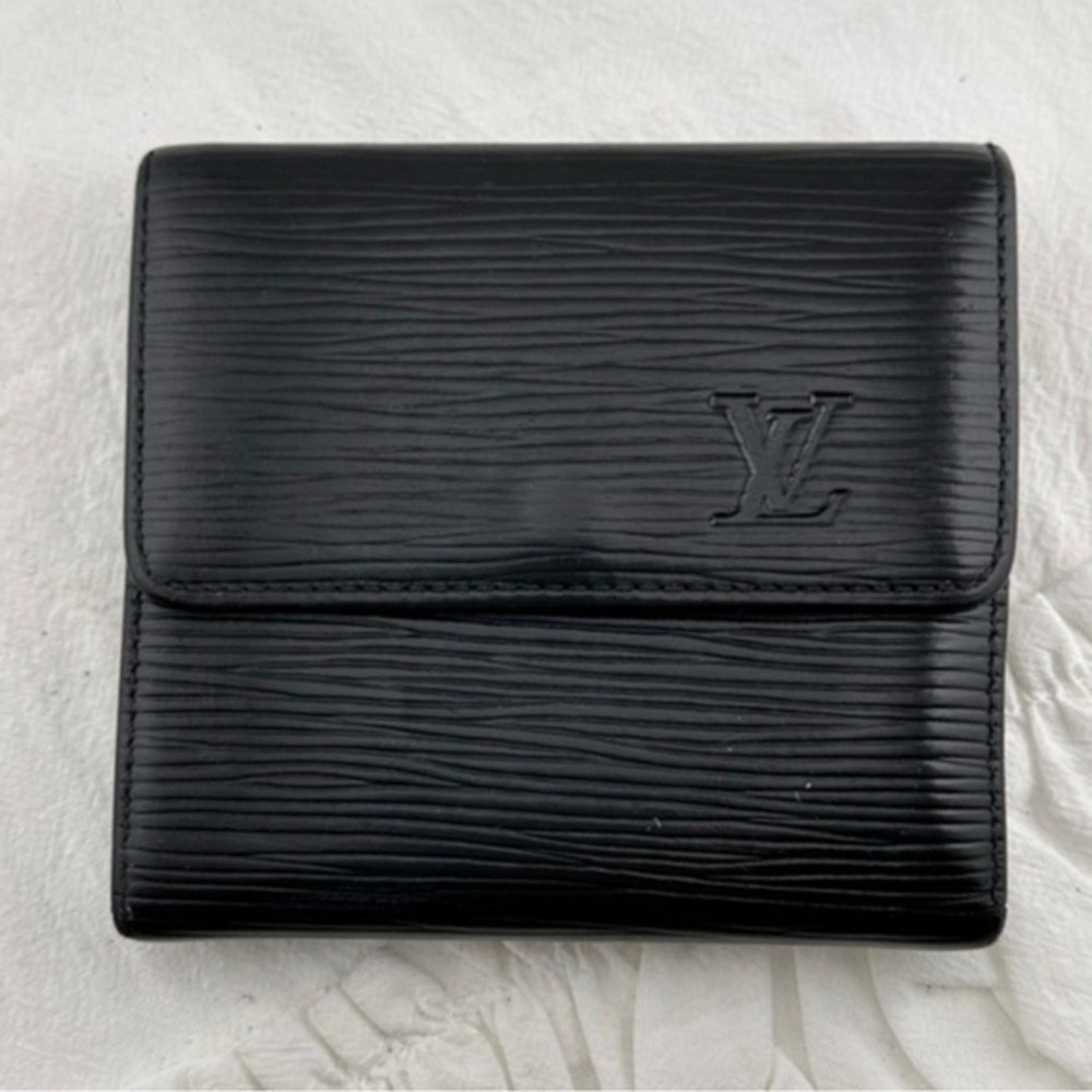 AUTHENTIC Louis Vuitton Marco Wallet. Black. - Picture 1 of 16